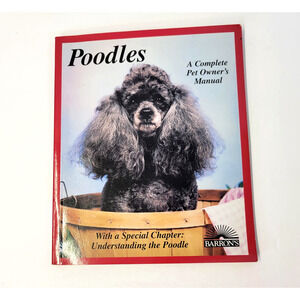 Vintage Poodles Joe Stahlkuppe Barrons Red PB Dog Care Training Guide 1997 Pets
